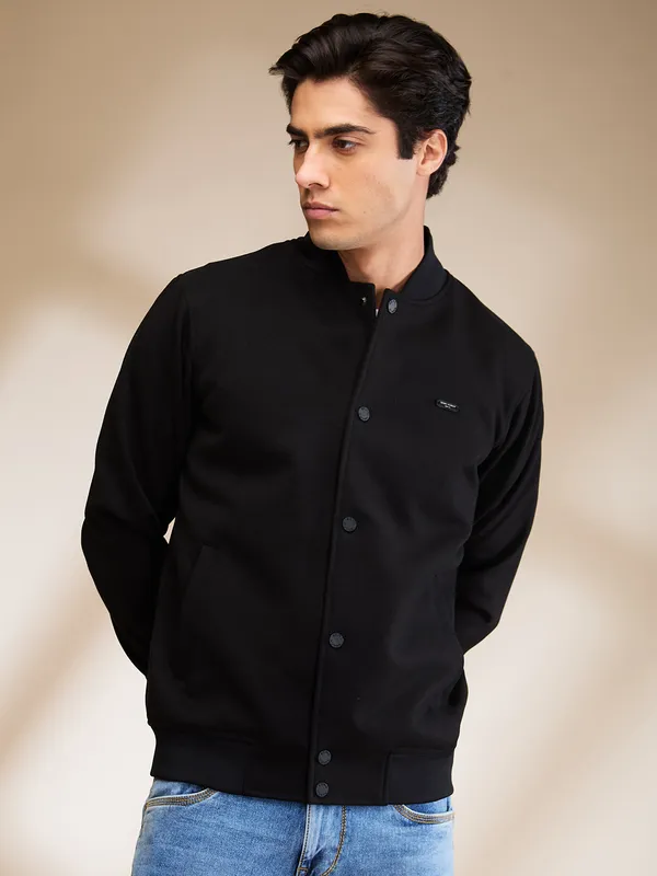 Being Human Mens-Top Jackets Black