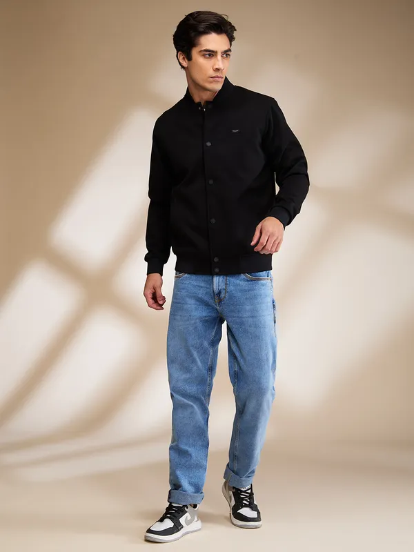 Being Human Mens-Top Jackets Black