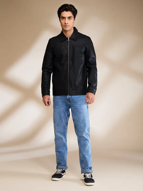 Being Human Clothing Mens-Top Jackets Black