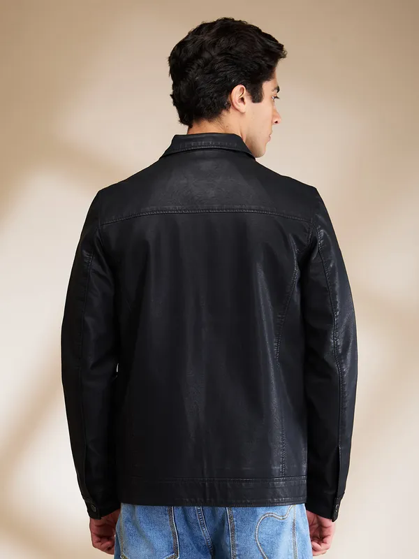 Being Human Clothing Mens-Top Jackets Black