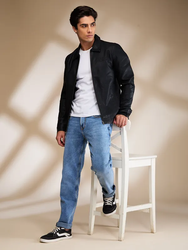 Being Human Clothing Mens-Top Jackets Black