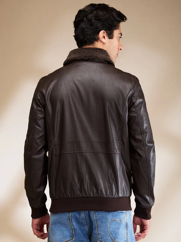 Being Human Mens-Top Jackets Brown
