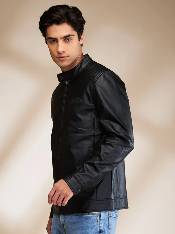 Being Human Mens-Top Jackets Black