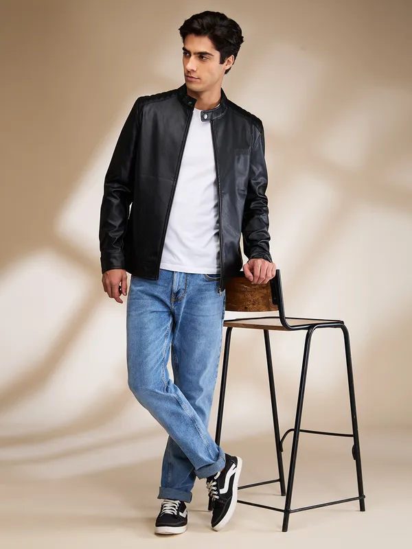 Being Human Mens-Top Jackets Black
