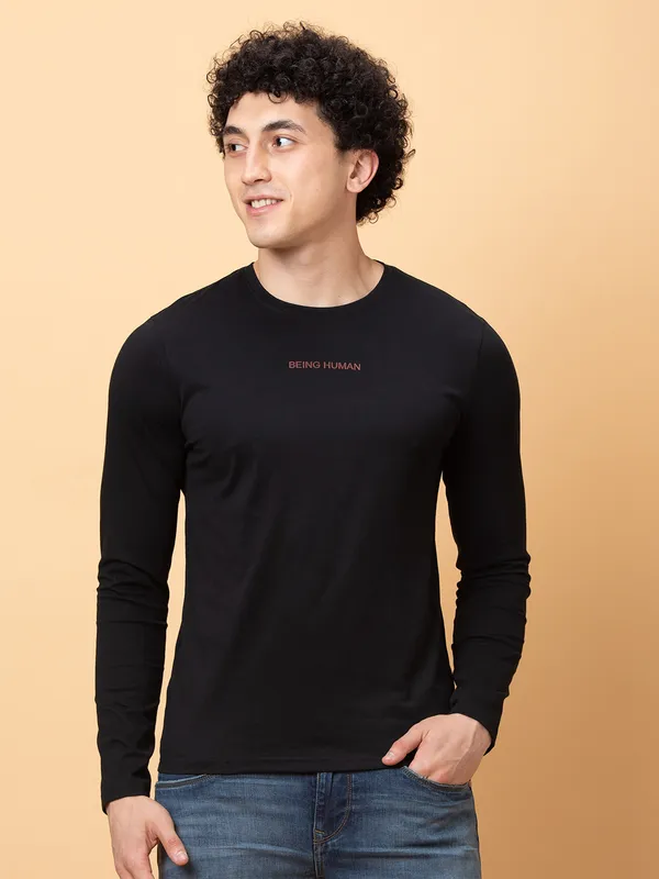 Being Human Mens-Top Jackets Black