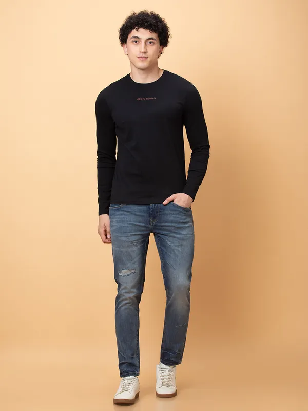 Being Human Mens-Top Jackets Black