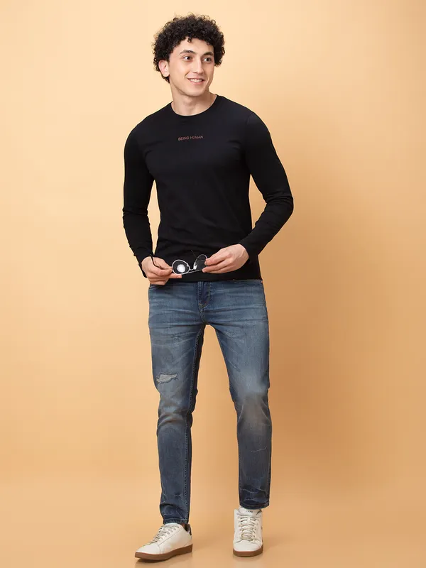 Being Human Mens-Top Jackets Black