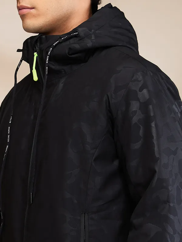 Being Human Clothing Mens-Top Jackets Black