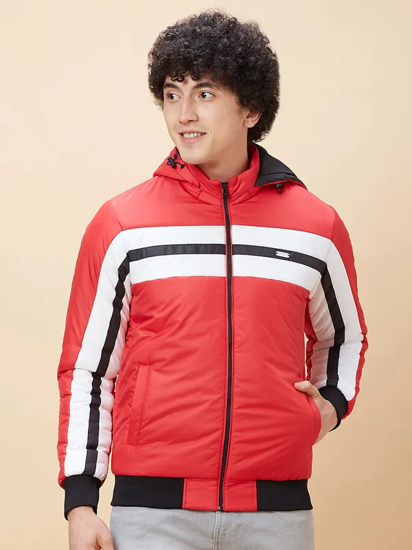 Being Human Men  Jackets-Red And White