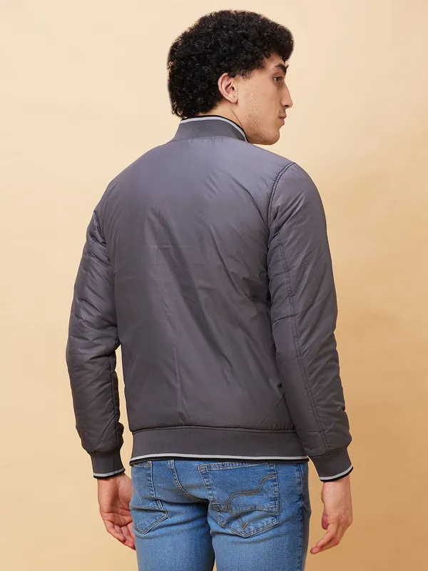 Being Human Men  Jackets-Dk Grey