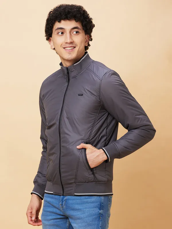 Being Human Men  Jackets-Dk Grey