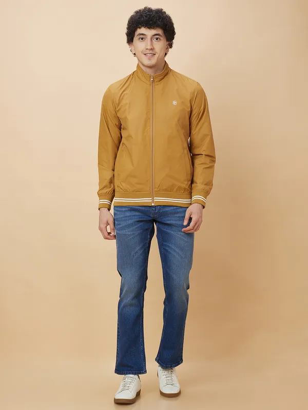 Being Human Men  Jackets-Mustard