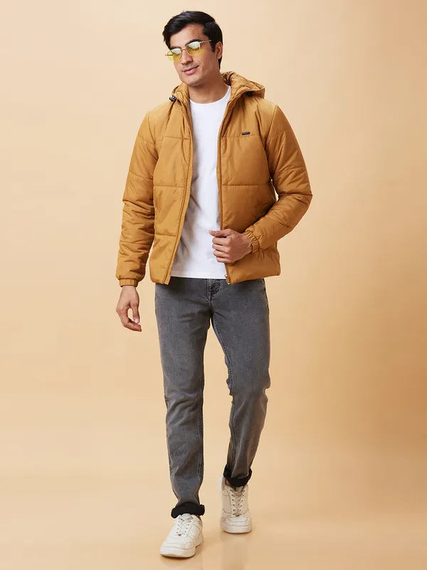 Being Human Men  Jackets-Mustard