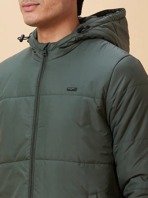Being Human Men  Jackets-Olive