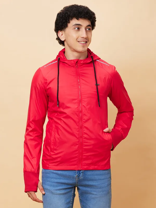 Being Human Clothing Men  Jackets-Salsa Red