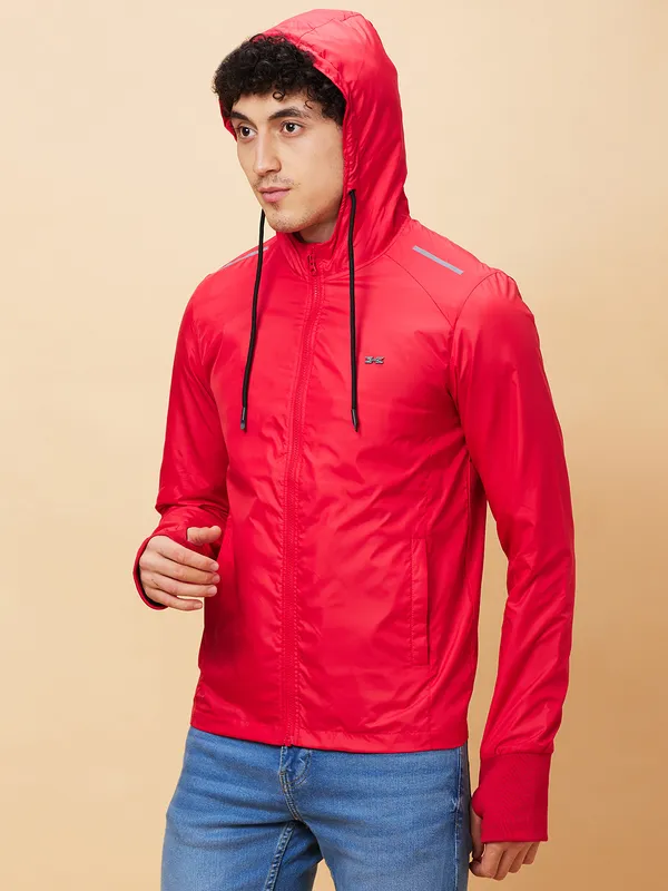 Being Human Clothing Men  Jackets-Salsa Red
