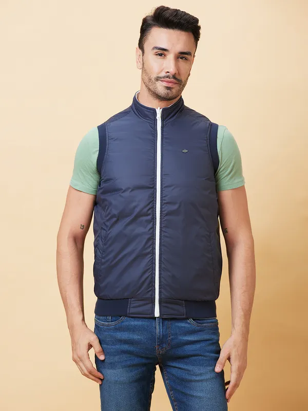 Being Human Clothing Men  Jackets-White And Navy