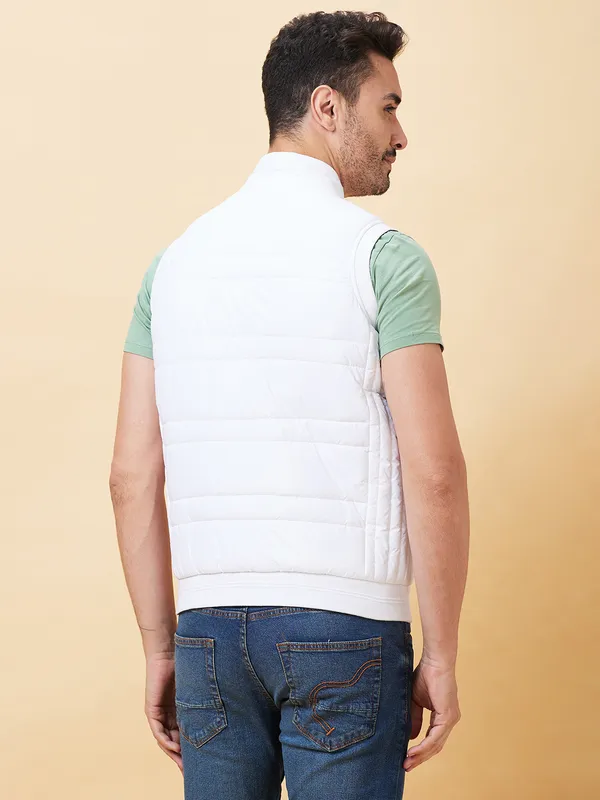 Being Human Clothing Men  Jackets-White And Navy