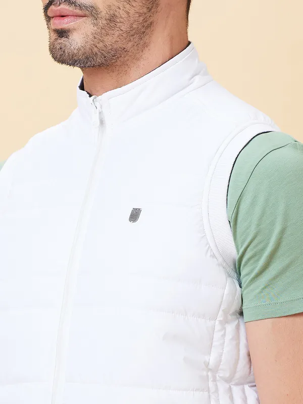 Being Human Clothing Men  Jackets-White And Navy
