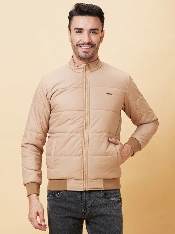 Being Human Men  Jackets-Khaki