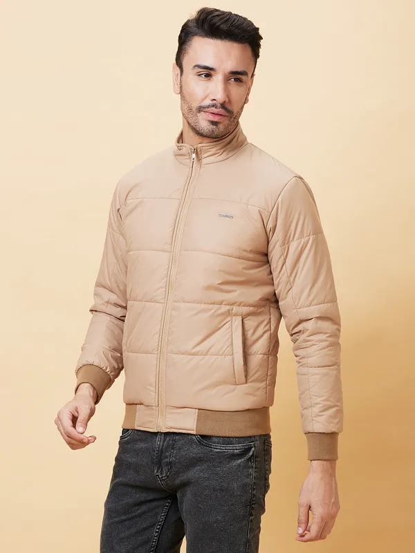 Being Human Men  Jackets-Khaki