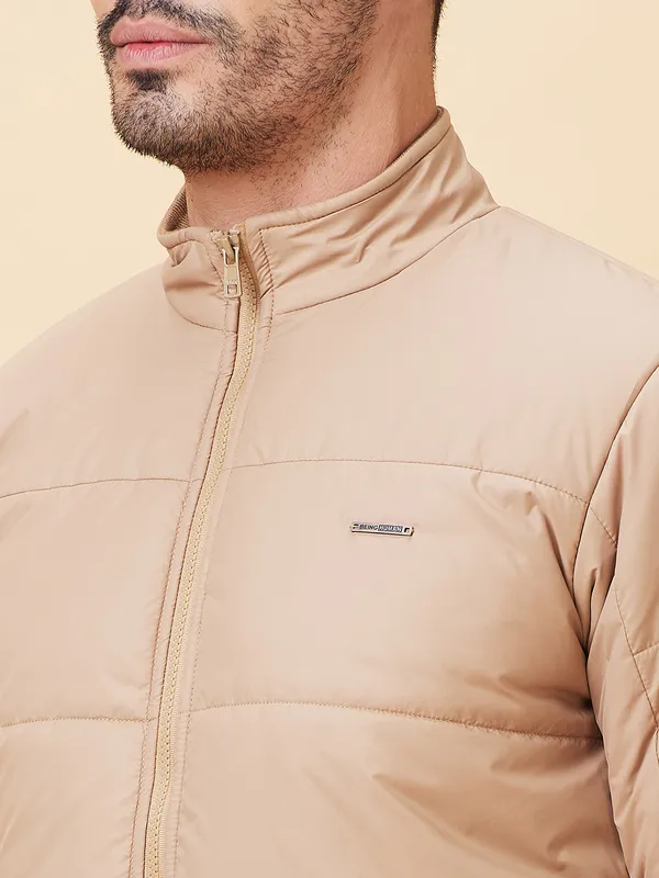 Being Human Men  Jackets-Khaki