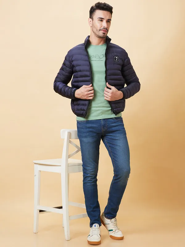 Being Human Clothing Men  Jackets-Navy