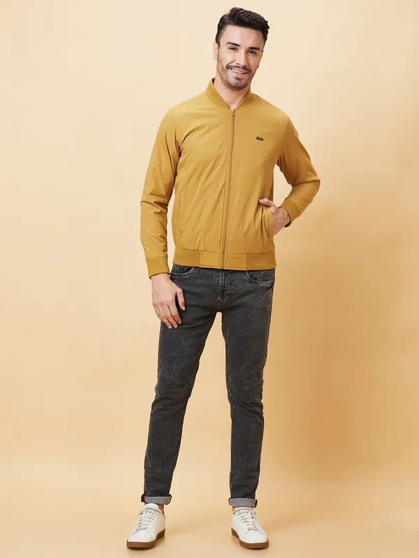 Being Human Clothing Men  Jackets-Tan