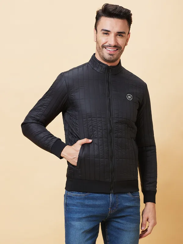 Being Human Men  Jackets-Black