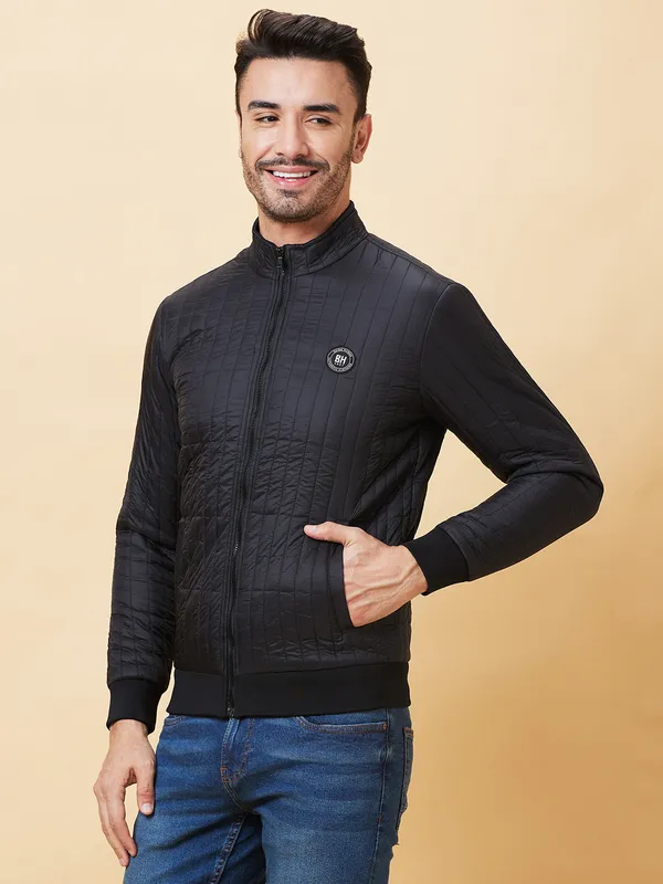 Being Human Men  Jackets-Black