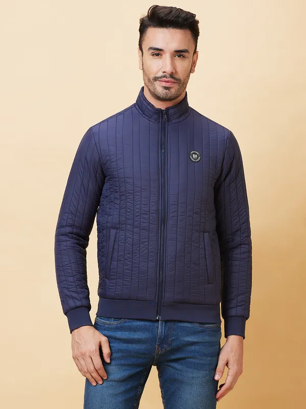 Being Human Men  Jackets-Navy