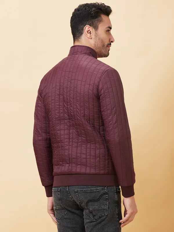Being Human Men  Jackets-Wine