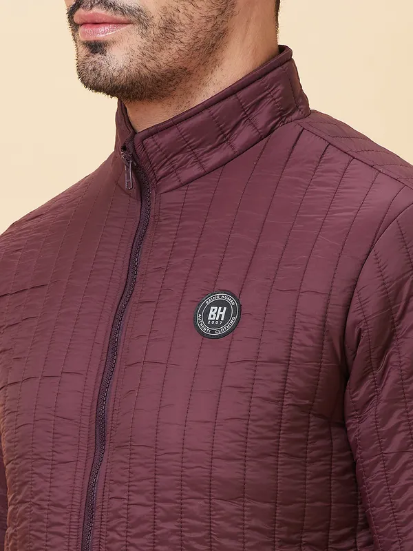 Being Human Men  Jackets-Wine
