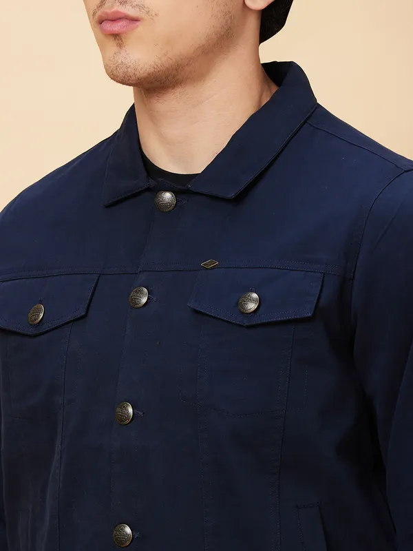 Being Human Men  Jackets-Navy
