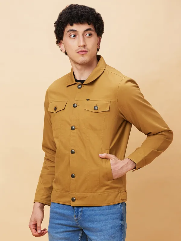 Being Human Men  Jackets-Tan