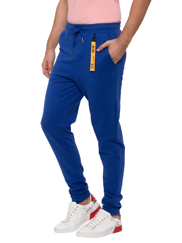 Being Human Men Regular Fit Track-Royal Blue