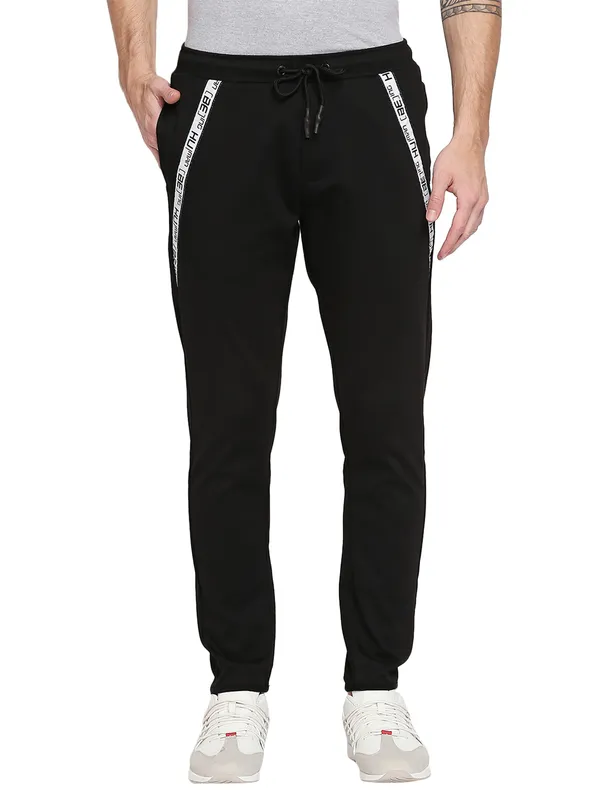 Being Human Clothing Men Regular Fit Track-Black