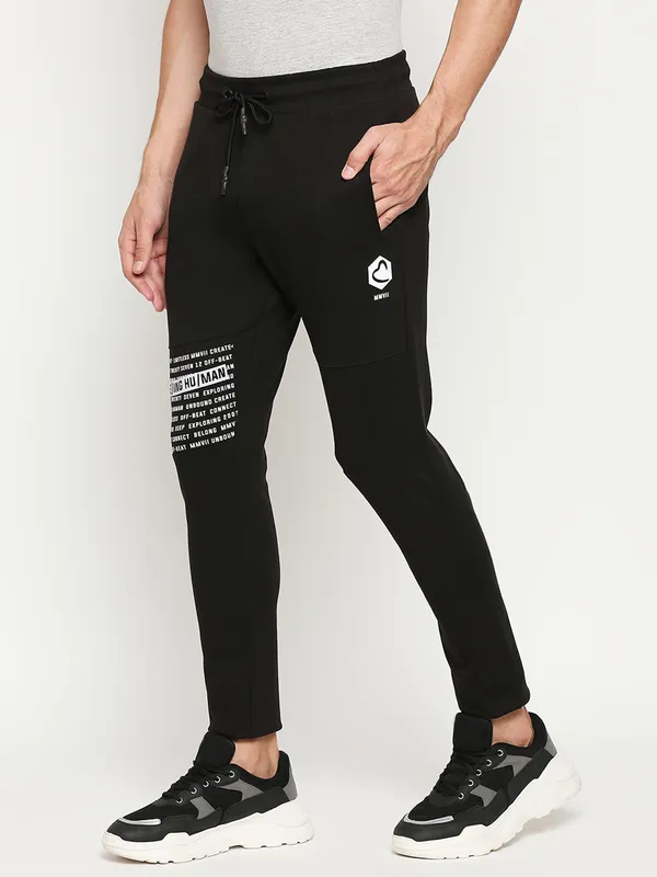 Being Human Clothing Men Regular Fit Track-Black