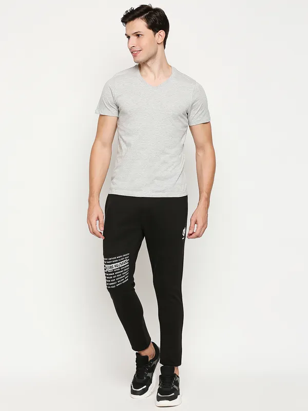 Being Human Clothing Men Regular Fit Track-Black