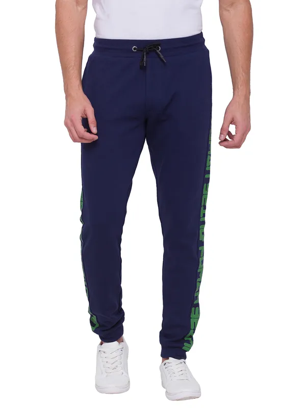 Being Human Clothing Men Regular Fit Track-Navy