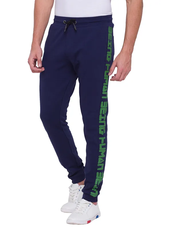 Being Human Clothing Men Regular Fit Track-Navy