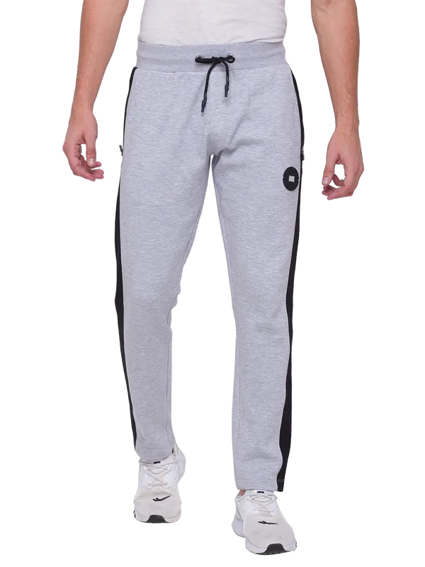 Being Human Men Regular Fit Track-Lt. Grey