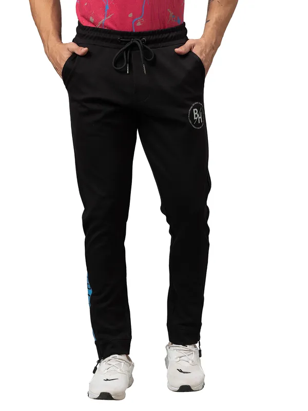 Being Human Clothing Men Regular Fit Track-Black