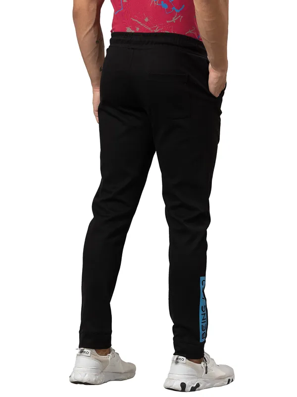Being Human Clothing Men Regular Fit Track-Black