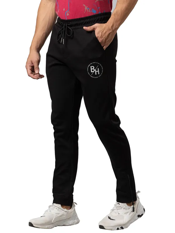 Being Human Clothing Men Regular Fit Track-Black