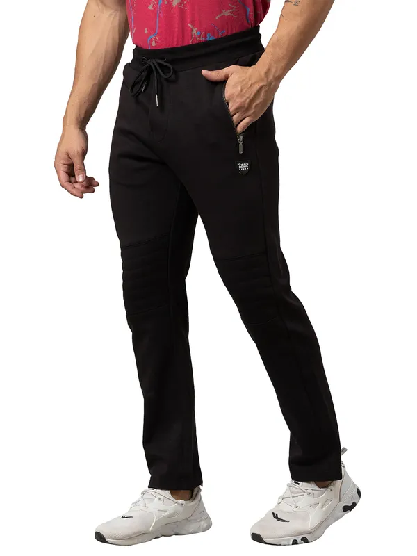 Being Human Clothing Men Regular Fit Track-Black