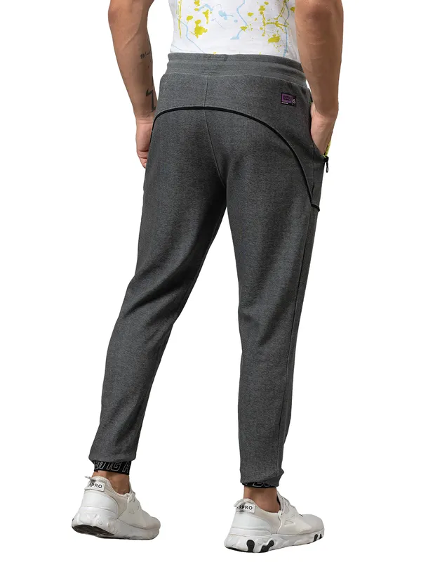 Being Human Clothing Men Regular Fit Track-Anthra Mel