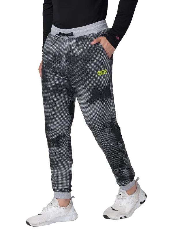 Being Human Clothing Men Regular Fit Track-Grey Melange