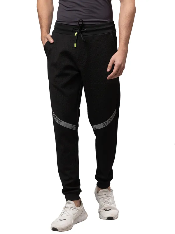 Being Human Clothing Men Regular Fit Track-Black