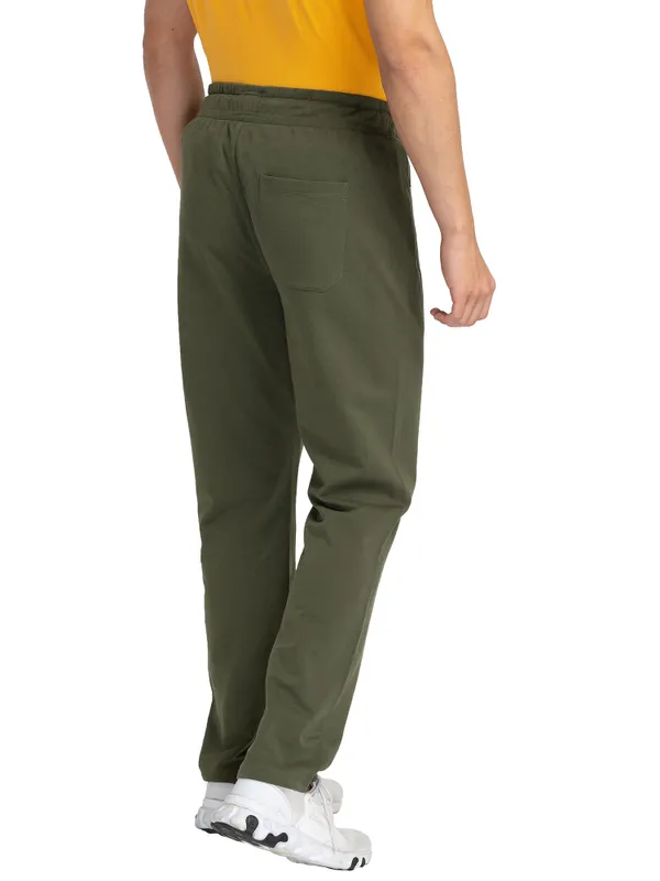 Being Human Clothing Men Regular Fit Track-Olive